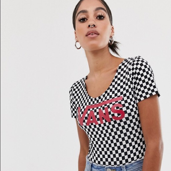 🌴🌼VANS- CHECKERED BODY SUIT🌼🌴 - Picture 3 of 8